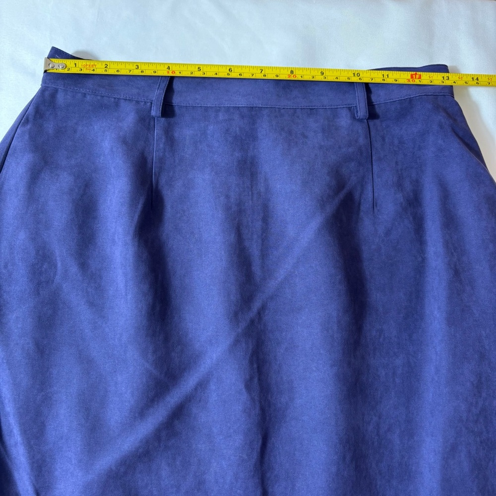 Vintage Petite Sophisticate 90's Classic 2Pc Set V-Neck Vest Pencil Skirt Size 8 - Picture 14 of 16